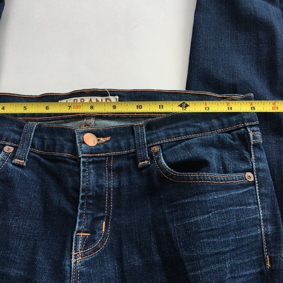 J Brand 912 The Pencil Leg Stretch Jeans in Ink Wash Skinny Blue Denim Size 29 - Picture 7 of 9